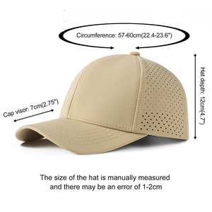 Gorras de Béisbol de Algodón Ligeras, Transpirables e Impermeables del Mejor Fabricante, Estilo Deportivo para Exteriores, Lisas y Teñidas, Venta al Por Mayor - Product Image 2