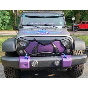 กระจังหน้าฮาโลวีนสีดำด้านสำหรับรถจี๊ปแรงเลอร์2007 2018 Rubicon Hara Sport jk/jku - Product Image 3