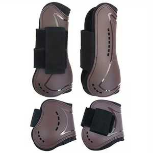 Guêtres de transport pour chevaux durables avec rembourrage supplémentaire pour la protection des jambes lors de longs trajets - Product Image 2