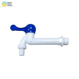 Grifo de Pared de Plástico PE de Alta Calidad, Grifo de Agua de Cuerpo Largo de 1/2 Pulgada para Cocina, Jardín y Baño - Product Image 4