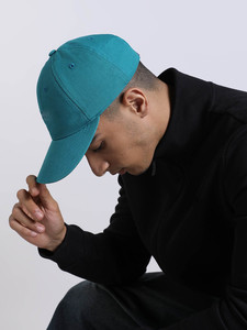 Gorra de Béisbol Azul con Logotipo Personalizado, Visera Curva y Correa Ajustable, 6 Paneles, Calidad Premium, Transpirable - Product Image 6