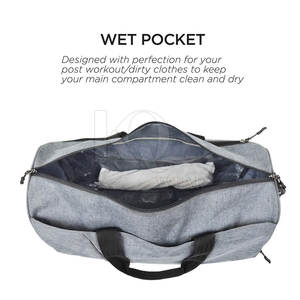 Bolsa de Gimnasio Resistente, Amplio Espacio de Almacenamiento, Diseño Ligero, Ideal para Entrenamiento Físico, Deportes, Viajes y Uso Diario - Product Image 3