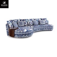 Ensemble de canapés modernes en tissu de style italien de haute qualité, nouveaux meubles de salon de luxe, canapé sur mesure