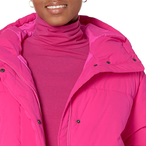 Vestes matelassées pour femmes, personnalisées et très demandées, avec capuche et fermeture éclair intégrale, pour l'hiver. - Product Image 3