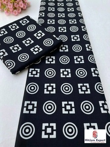 Tela de Algodón Dobby Batik Impermeable de Peso Medio, Fabricación Textil Personalizada Ankara, OEM ODM, para Ropa y Bolsos de Moda - Product Image 3