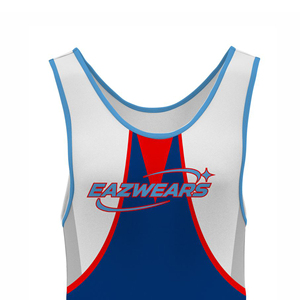 Premium <b>Mens</b> Sublimated <b>Wrestling</b> <b>Singlets</b> Custom Printed Stretch Uniform Competition Training Team Athletic Apparel Manufacture - Product Image 6