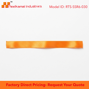 6mm Orange Single Face Satin Ribbon Customizable Supplier 350 Meter Roll for Halloween Candy Packaging Party Favor <b>Bows</b> Bulk - Product Image 6