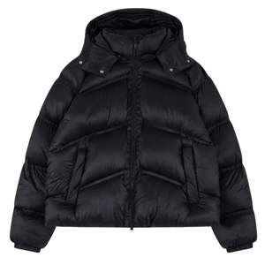 Veste d'hiver rembourrée à capuche translucide pour homme, veste zippée chaude et élégante, manteau décontracté et tendance pour l'extérieur. - Product Image 1