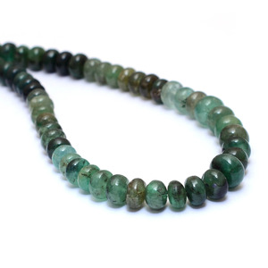 Emerald 5mm-7mm Gemstone Smooth Rondelle <b>Beads</b> Natural Multi Green Emerald Semi Precious Gemstone <b>Loose</b> <b>Beads</b> For Jewelry Making - Product Image 1