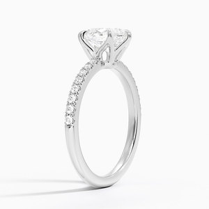 BOJ <b>Ring</b> 026 Pear Cut 925 <b>Silver</b> Antique Scroll Engraved Three Stone Diamond <b>Ring</b> 2ct D Color VVS1 Moissanite GRA Certified Sale - Product Image 2