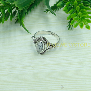 Top Quality Dendrite Opal 925 Sterling Silver <b>Ring</b> <b>Statement</b> <b>Ring</b> Handmade Design Gemstone <b>Ring</b> Dendrite Jewelry Christmas Gift - Product Image 3