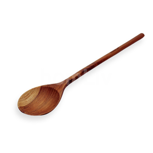 Cuillère à miel en bois de teck Munela, écologique et durable, sans peinture ni vernis, sans danger pour les aliments, certifiée Halal, personnalisable, pour la consommation. - Product Image 4
