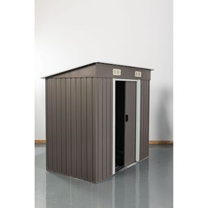 Casetta da Giardino in Metallo 6x4 Piedi, Resistente alle Intemperie per Uso Interno ed Esterno - Product Image 4