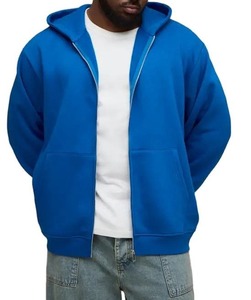 Wholesale Cheap Price <b>Men</b> Zipper Hoodies Custom Made 100% Cotton <b>Fleece</b> Winter Fashion <b>Oversized</b> Casual <b>Fleece</b> <b>Hoodie</b> - Product Image 1
