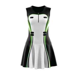 Vestido de Tenis Sublimado Personalizado para Mujer con Bolsillo para Pelotas, Ropa Deportiva Corta Transpirable, Fabricante Mayorista OEM - Product Image 1