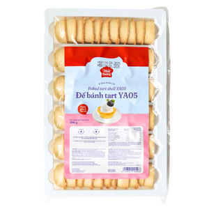 Tart Manufacture Wholesale OEM/ODM HALAL High <b>Quality</b> Bakery Frozen Baked Egg Tart Shell YA05 396G Dessert <b>Sweet</b> Export Supplier - Product Image 1