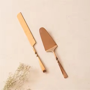 Creative Dessert Cutter Set Metal Cake Knife and Server Stainless Steel Slice <b>Tool</b> Serving Kit - Product Image 3