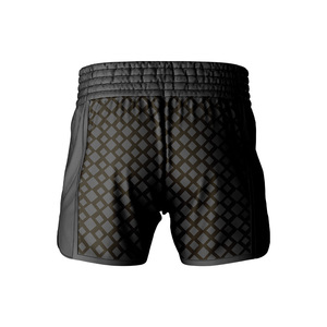 Customized Professional Men's Adult Lightweight Breathable <b>Polyester</b>/Nylon MMA Muay Thai Boxing <b>Shorts</b> Durable Quick Dry <b>Shorts</b> - Product Image 3