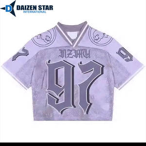 DSI Venta al por Mayor Camiseta de Fútbol Unisex de Malla 100% Poliéster Transpirable de Secado Rápido Antibacteriana con Nombre de Equipo Personalizado y Mangas Cortas - Product Image 2