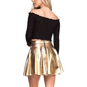 New in <b>Split</b> PU Leather <b>Skirt</b> for Women High Waist Black Office Lady Club Sexy Bodycon Mini <b>Skirts</b> - Product Image 2