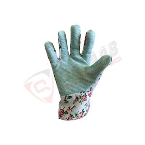 Cuir synthétique floral sans doublure-Lady Nouvelle arrivée Gants de travail de jardinage enduits de nitrile pour la plantation et le creusement - Product Image 3