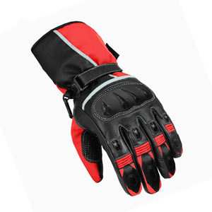 Gants de moto de haute qualité, confortables, en cuir multicolore, séchage rapide, coupe-vent, avec étiquette personnalisée, design spécial, prix 2026 - Product Image 2