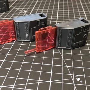Sci-Fi Hangar Control Console Model <b>Kit</b> Diorama Accessory Command Station Display Parts for Mecha Garage Scene Plastic PVC 20 - Product Image 2