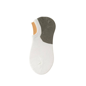 Casual Hidden <b>Sock</b> Wholesale Men's <b>Low</b> <b>Cut</b> Breathable Two-Tone No-Show Slip-On Loafer Mesh Anti-Bacterial Custom Logo - Product Image 4