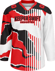 Maillot de hockey sur glace en gros en stock – Maillot de hockey sur glace pour homme personnalisable – Créez votre propre maillot de sport - Product Image 2