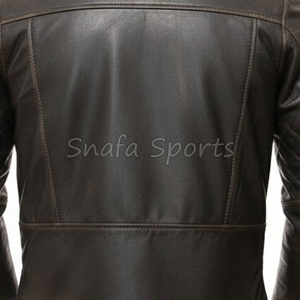 Chaquetas de Cuero Genuino para Hombre, Diseño 2026, Totalmente Personalizadas, Hechas en Sialkot, Pakistán - Product Image 5