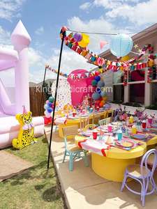 Chaises pour enfants en rotin tressé faites à la main pour la location événementielle, les fêtes d'anniversaire, la décoration de mariage, vente en gros, sièges naturels pour enfants - Product Image 6