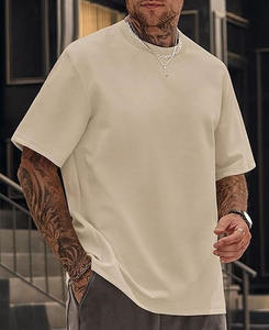 T-shirt Homme Oversize Coupe Ample 100% Coton Décontracté Streetwear Respirant Léger Été Usage Quotidien Manches Courtes Style Vintage - Product Image 3