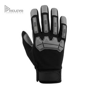 ถุงมือช่างงานหนักแบบกำหนดเองสำหรับ OEM พร้อมแผ่นยาง TPR ป้องกันข้อนิ้ว  บุหนังสังเคราะห์บริเวณฝ่ามือ  ลดแรงสั่นสะเทือน  สำหรับงานยุทธวิธี - Product Image 2