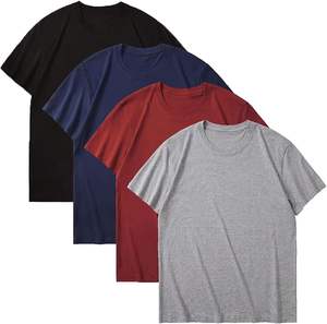 Camiseta de Hombre, Tejida, con Serigrafía, 100% Algodón, Ecológica, Transpirable, Color Personalizado, Logotipo Personalizado, Manga Corta, OEM - Product Image 6