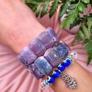 Pulsera de Resina Acrílica Geométrica al por Mayor para Mujer, Brazalete Elástico de Moda Casual con Bloques Artísticos, Joyería de Personalidad - Product Image 6