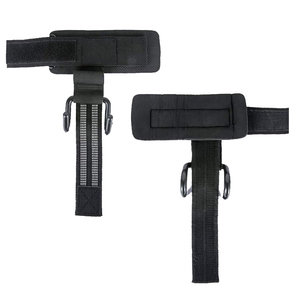 Custom LOGO <b>Weight</b> Lifting Hooks With Strap Deadlifts Pull Ups Anti-Rip Soft Non-Slip Neoprene Strap Hand Grips Palm <b>Training</b> - Product Image 3