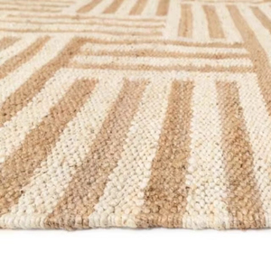 Alfombra de Yute Rústica Natural Hecha a Mano, Alfombra Sostenible de Tamaño Personalizado, Proveedor de Bangladesh - Product Image 1