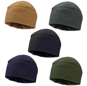 Elegant Unisex Solid Color Jacquard Beanie Hat 100% Polyester <b>Winter</b> <b>Cap</b> Outdoor Use Adjustable Head Circumference Street Style - Product Image 1