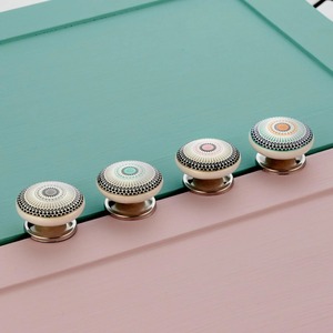 <b>Ceramic</b> cabinet <b>knob</b> Modern <b>ceramic</b> drawer <b>knobs</b> for home furniture <b>Ceramic</b> Round Door <b>Knobs</b> Kitchen Cabinet Hardware - Product Image 6
