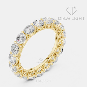 3.78CT Round Cut Fine Jewelry IGI Certified 14K White Gold Wedding <b>Ring</b> Lab Grown Diamond Engagement Wedding Anniversary Gift - Product Image 6