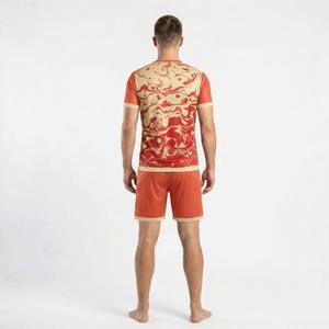 Meilleures ventes, prix bas, faible MOQ, uniforme de football pour hommes, haute qualité, design personnalisable, uniforme de football, service OEM - Product Image 4