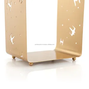 Candelabro de Hierro Hecho a Mano de Primera Calidad, Elegante Diseño de Lujo para Decoración del Hogar, Hecho en India para Mercados de Exportación Navideños, Zahid - Product Image 3