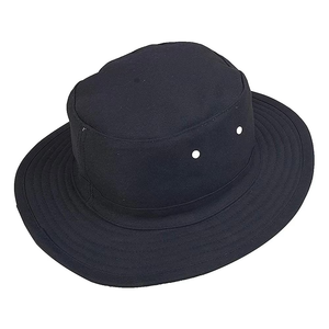 Unisex Solid <b>Navy</b> Blue Wide Brim <b>Hat</b> Polyester Canvas Casual Outdoor Spring Summer Adult Fit 56-58CM - Product Image 6