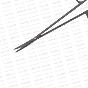 Ciseaux de dissection Metzenbaum à dents de scie CeraCoat 18 cm, revêtement céramique, micro-dents pour la chirurgie générale et la chirurgie plastique - Product Image 3