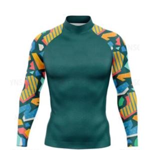 Export Quality Women's MMA Rash Guard <b>Long</b> Sleeve Premium Compression Sportswear - Product Image 1