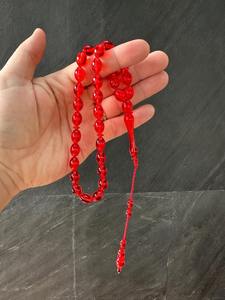Perles de Tasbih en résine de luxe, nouveau design, avec pompon, chapelet islamique pour cadeaux du Ramadan, provenant d'Inde. - Product Image 4