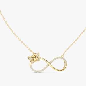 Collier pendentif diamant au design unique pour femmes, bijoux de luxe pour les occasions spéciales, disponible au meilleur prix du marché. - Product Image 2