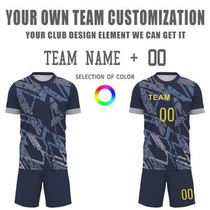 Football Uniform Wear Set/ Team Football Kits Quick Dry Sublimated Sports & Outdoor Soccer Uniforms with Custom logo - Product Image 4