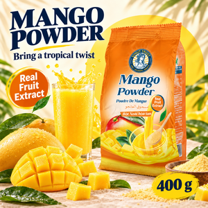 VINUT TRUST Jugo Instantáneo en Polvo con Sabor a Mango, Caja de 400g, 100% Natural, Sin Azúcar, Jugo de Fruta Recién Exprimido - Product Image 2