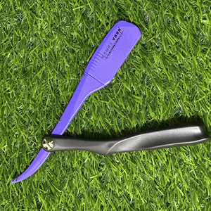 Professional Straight Barber Pinch Razors Face Shaving Plastic Handle Manual Folding Hair Shaving Razor Cut Throat Salon - Product Image 5